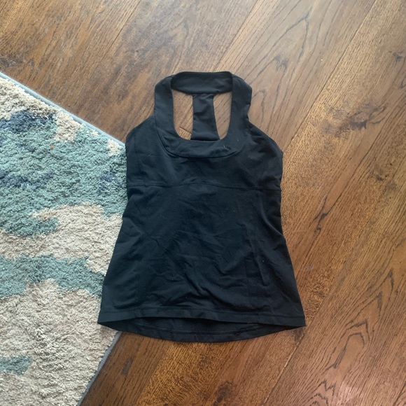 lululemon athletica Tops - Lululemon Black Workout Tank Size 8